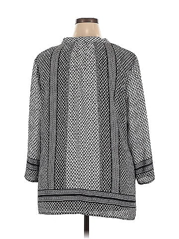 Norm Thompson 3/4 Sleeve Blouse (view 2)
