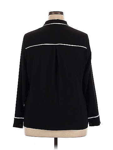 Violets & Roses Long Sleeve Blouse (view 2)