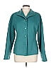 Linda Allard Ellen Tracy 100% Wool Teal Jacket Size 10 - photo 1