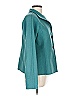 Linda Allard Ellen Tracy 100% Wool Teal Jacket Size 10 - photo 4