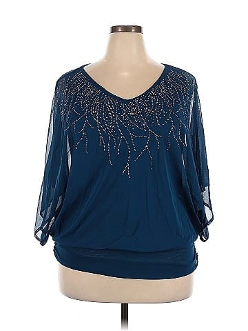 Alfani 3/4 Sleeve Blouse (view 1)