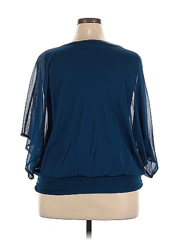 Alfani 3/4 Sleeve Blouse (view 2)