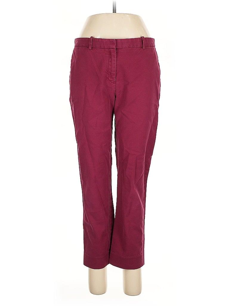 Pre-owned Gap Casual Pants In Burgundy