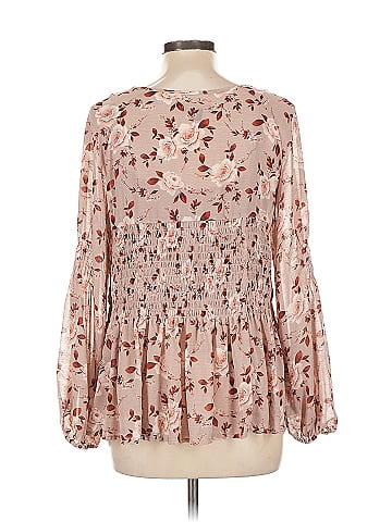 American Eagle Outfitters Long Sleeve Blouse (view 2)