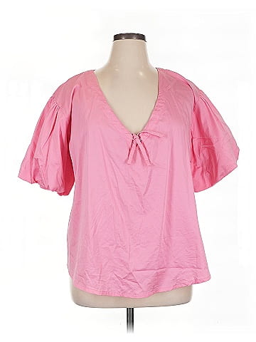 Elizabeth and James Short Sleeve Blouse (view 1)