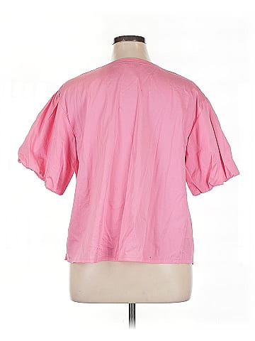Elizabeth and James Short Sleeve Blouse (view 2)