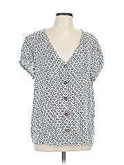 Market And Spruce Short Sleeve Blouse