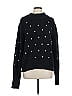 English Factory Polka Dots Black Pullover Sweater Size L - photo 1