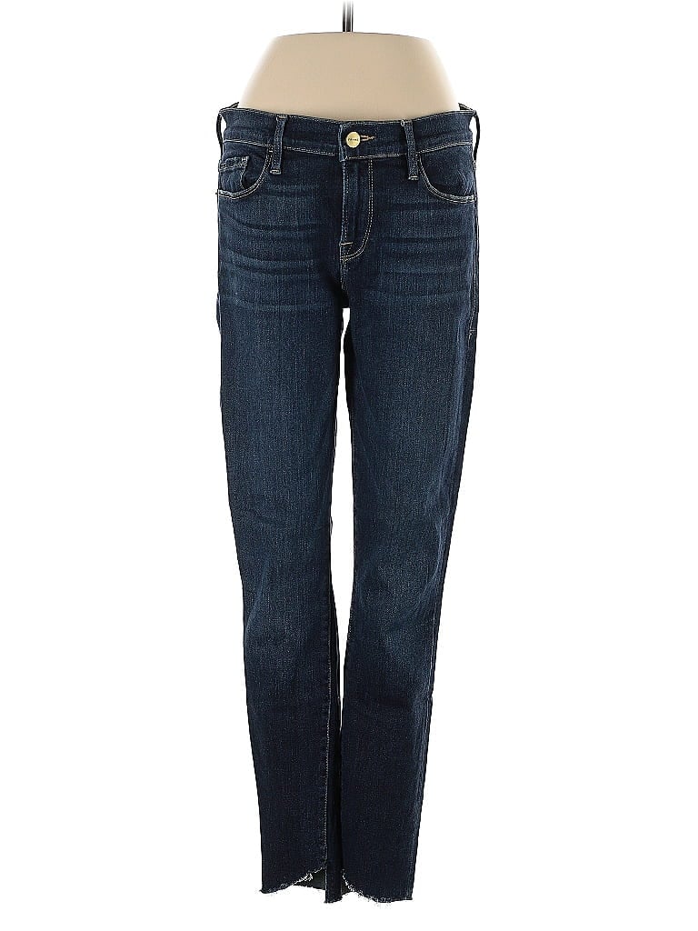 Pre-owned Frame Jeans In Blue