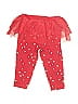 Just One Year by Carter's Hearts Red Casual Pants 6-9 MO / 9 MO - photo 2