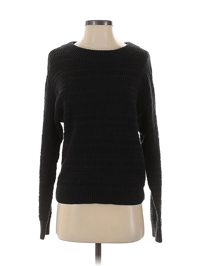 Pre-owned Universal Thread Pullover Sweater In Black
