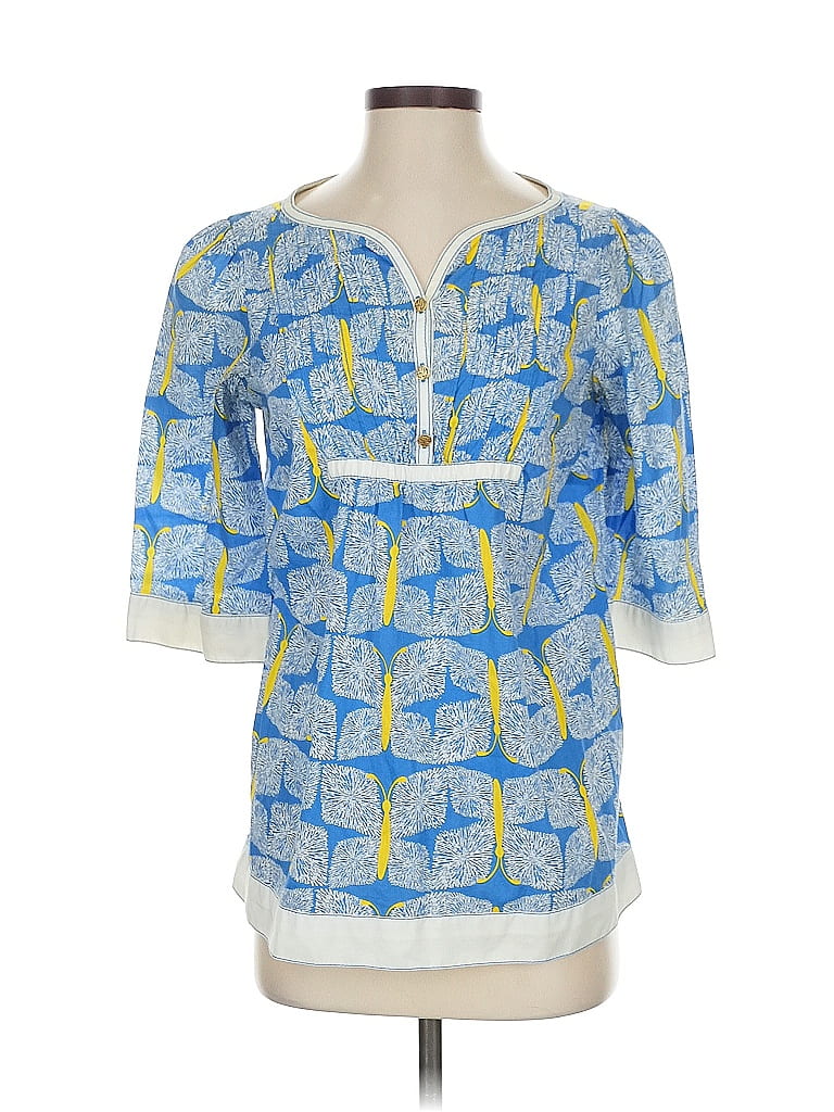 Multi-colored Blouse Long Sleeve Lilly Pulitzer, Size 2