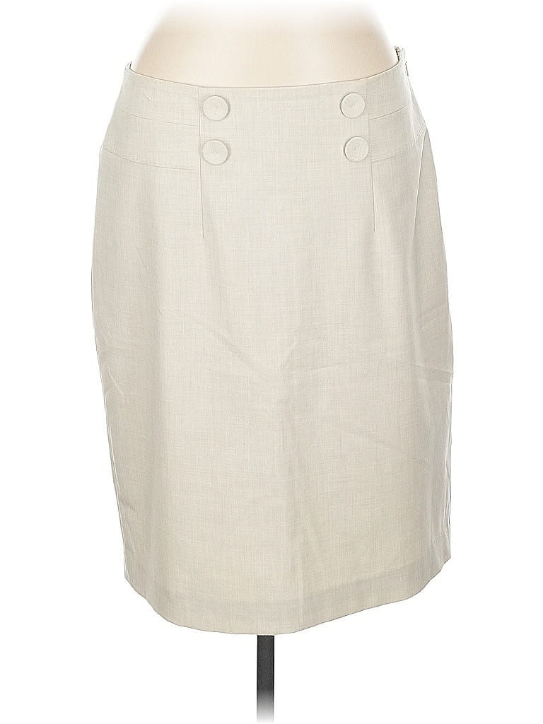 Pre-owned The Limited Casual Skirt In White