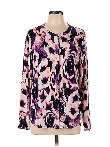 Dana Buchman Long Sleeve Blouse (view 1)
