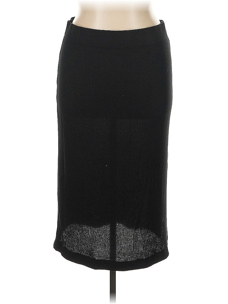 Pre-owned Banana Republic Formal Skirt In Black