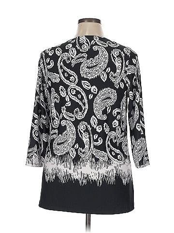 Notations 3/4 Sleeve Blouse (view 2)
