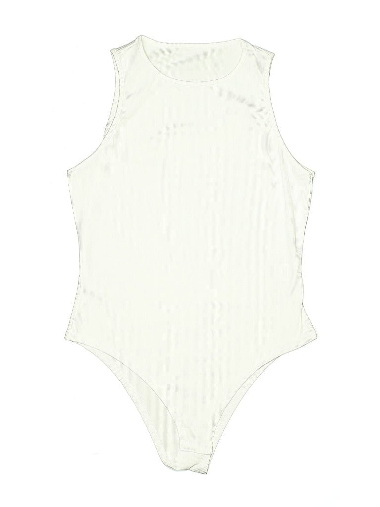 Pre-owned Unbranded Bodysuit In White