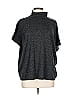 Ann Taylor LOFT Outlet Gray Short Sleeve Turtleneck Size L - photo 1