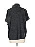 Ann Taylor LOFT Outlet Gray Short Sleeve Turtleneck Size L - photo 2
