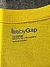 Baby Gap 100% Cotton Yellow 3/4 Sleeve T-Shirt Size 12-18 mo - photo 3