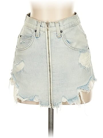 Carmar Denim Skirt (view 1)