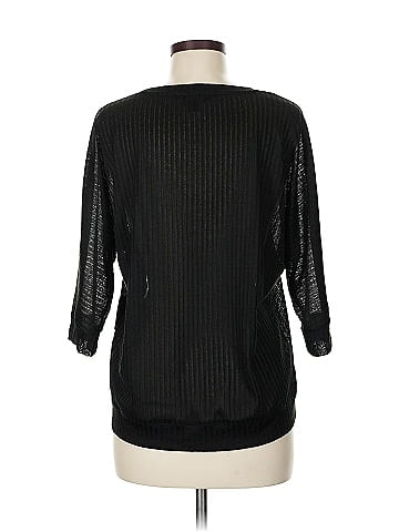 Simply Vera Vera Wang 3/4 Sleeve Top (view 2)