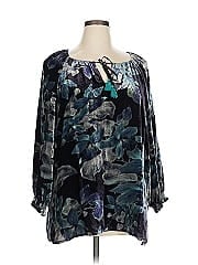 Johnny Was 3/4 Sleeve Blouse