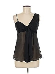 Black Halo Sleeveless Silk Top