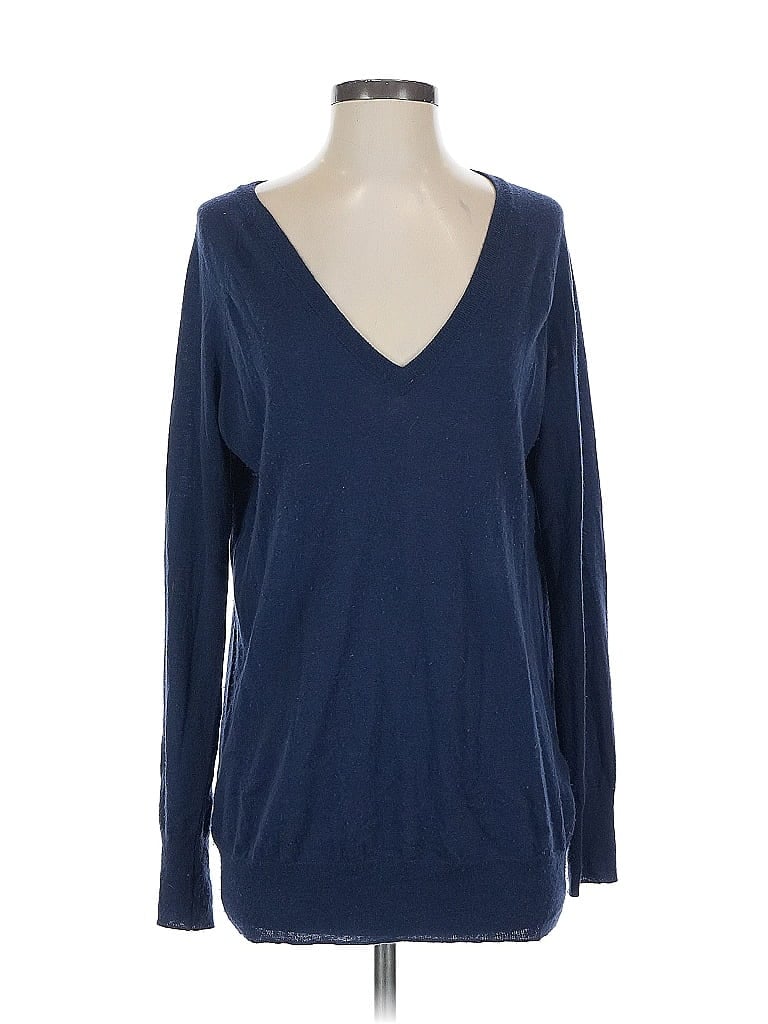 Click to view more detailed imagery on our partner's website Pre-owned Equipment Wool Pullover Sweater In Blue