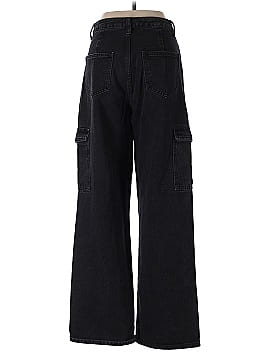 Fashion Nova Gray Black Jeans Size 1
