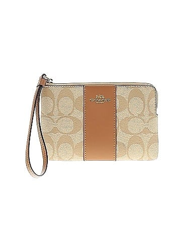 Coach Factory Leather Wristlet (view 1)