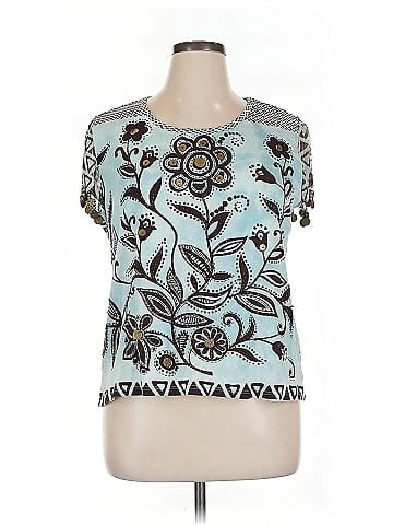 Soft Surroundings Short Sleeve Blouse (view 1)
