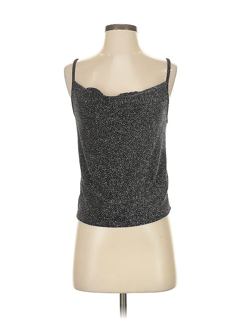 Click to view more detailed imagery on our partner's website Pre-owned Papermoon Sleeveless Top Black Sweetheart Neckline Tops