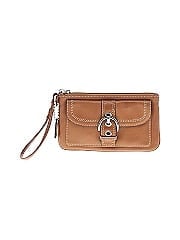Coach Factory Leather Wristlet