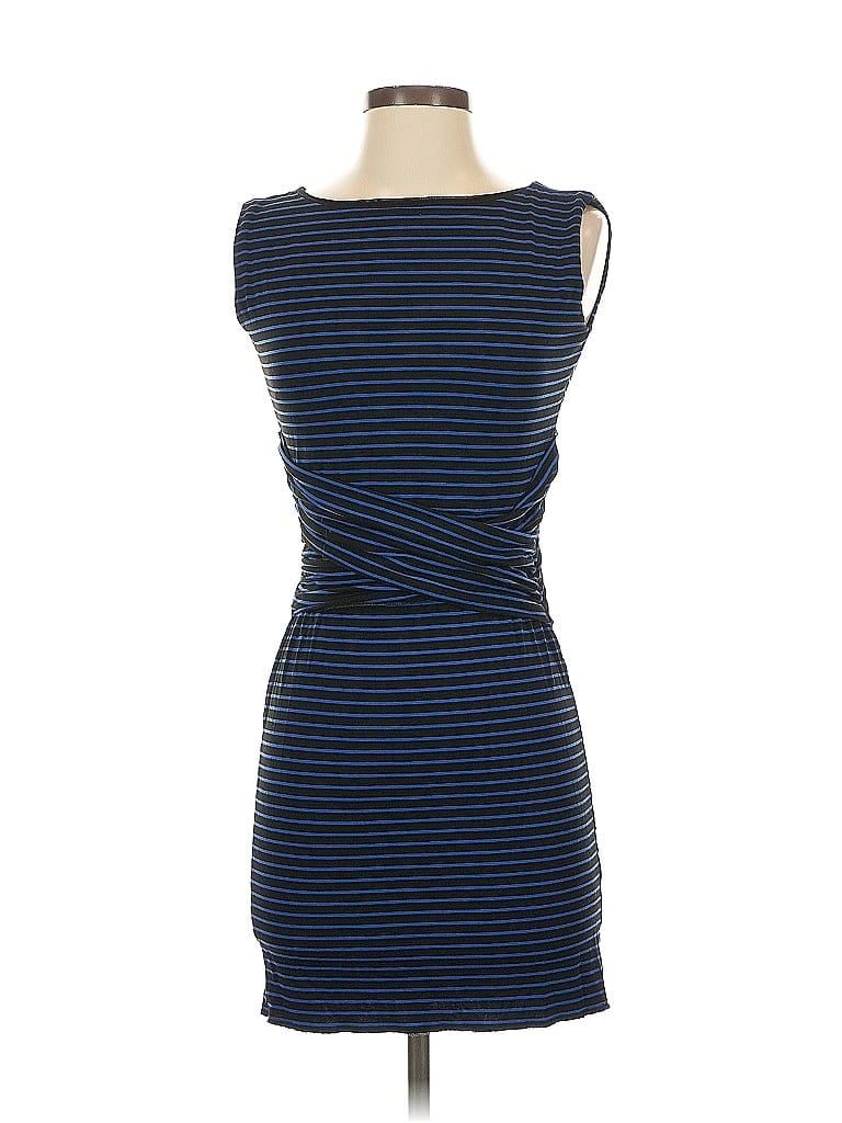 Pre-owned Nicole Miller Casual Dress In Blue