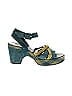 Robert Clergerie Tropical Teal Heels Size 8 - photo 1