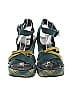 Robert Clergerie Tropical Teal Heels Size 8 - photo 2