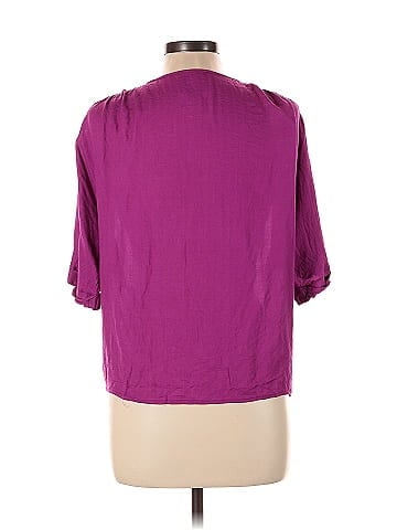 Aryn K. Short Sleeve Blouse (view 2)