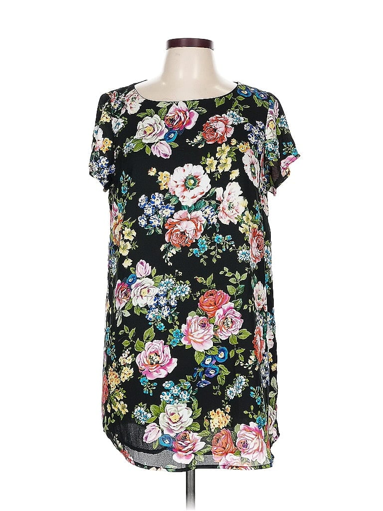 Pre-owned Olivaceous Casual Dress In Black