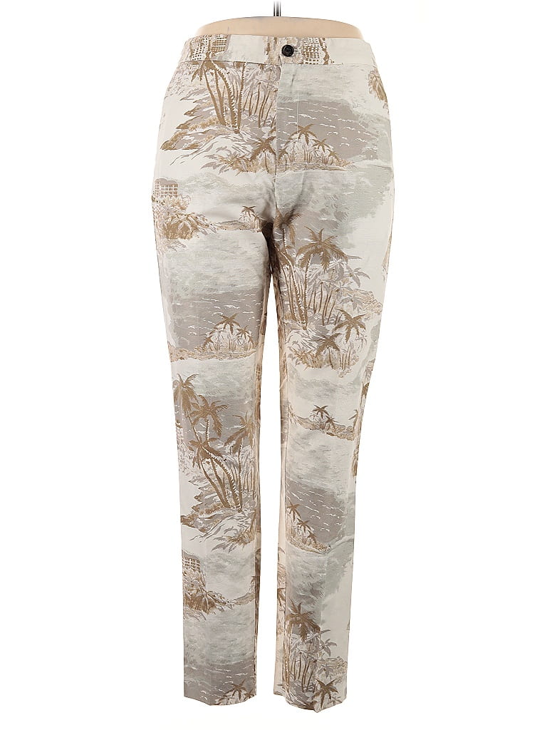 Pre-owned Banana Republic Linen Pants In White