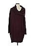Soho JEANS NEW YORK & COMPANY 100% Acrylic Burgundy Casual Dress Size L - photo 1