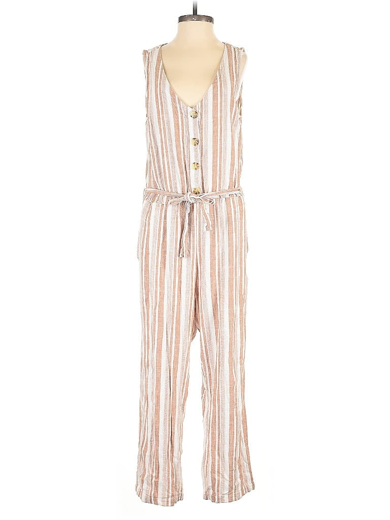 Pre-owned Tribal Jeans Jumpsuit In Brown