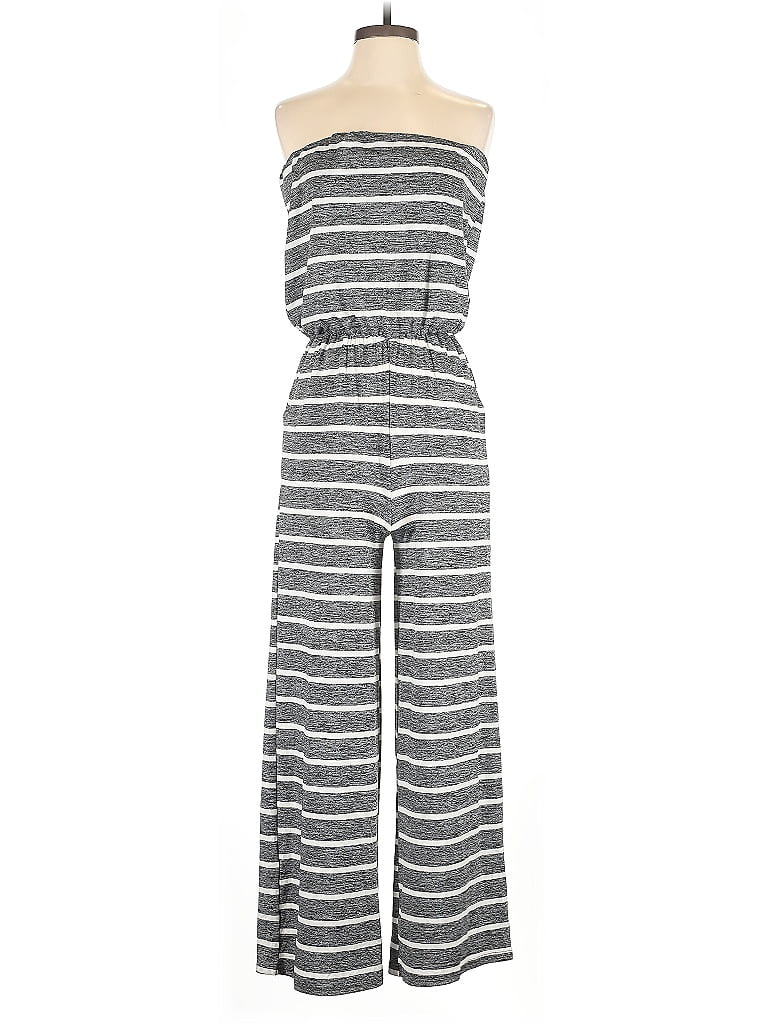 Pre-owned 5th & Love Jumpsuit In Gray