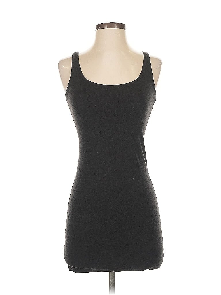 Pre-owned Unbranded Tank Top Black Strapless Neckline Tops