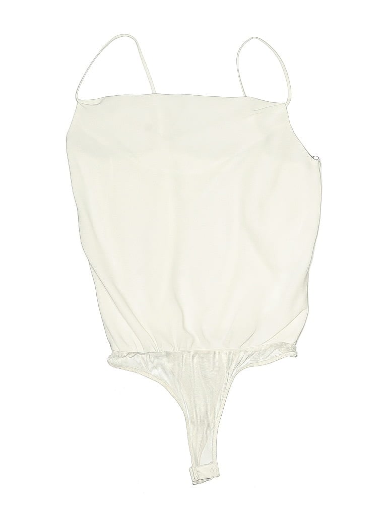 Pre-owned Astr Bodysuit In White