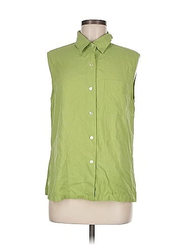 Anne Carson Sleeveless Silk Top (view 1)