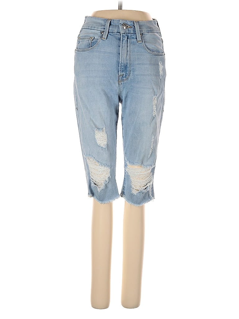 Pre-owned Good American Jeans In Blue