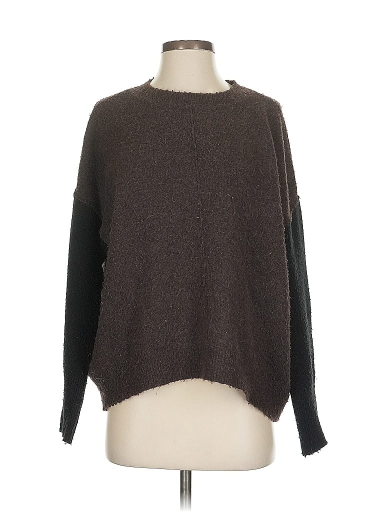 Pre-owned Vince Camuto Pullover Sweater In Brown