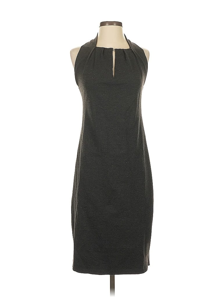 Pre-owned Max Studio Casual Dress In Gray