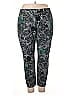Susan Graver Paisley Green Active Pants Size 2X - photo 1